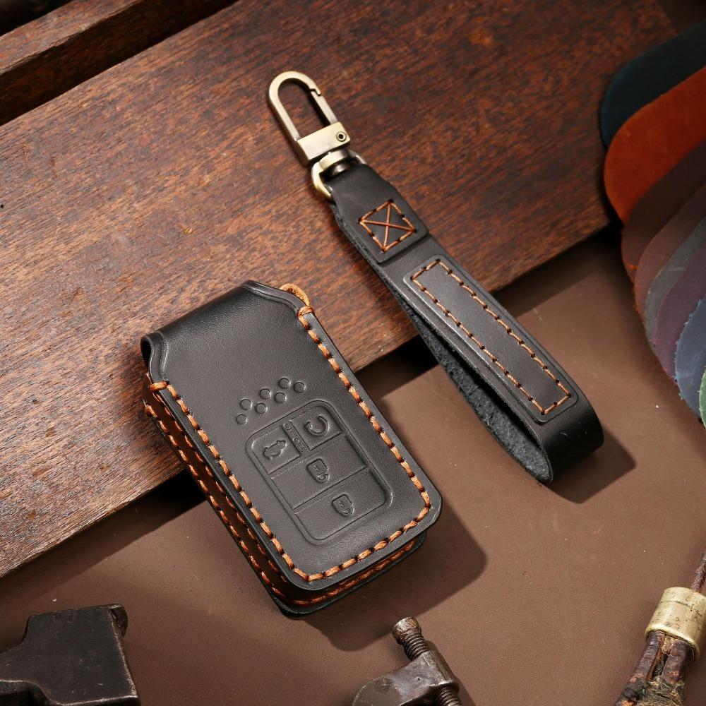 Custom Fit Honda Key Cover for Civic Accord Genuine Leather Handmade Car Key Holder Protective Case