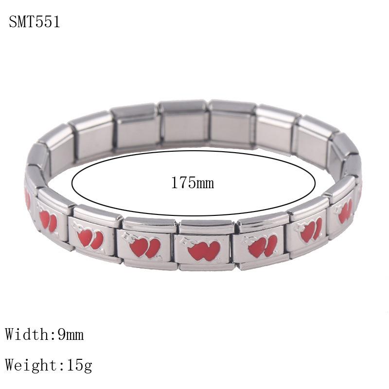 Stainless Steel Bracelet Titanium Steel Elastic Bracelet Fashion Versatile Male And Female Bracelet 
