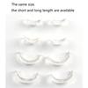 8 Pieces Invisible Ring Size Adjusters Invisible Clip Guard Resizer Clear Guard Ring Sizer Fit for Man Woman Loose Ring