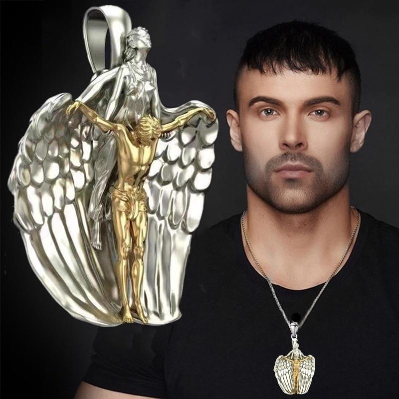 Angel Men's Punk Necklace 