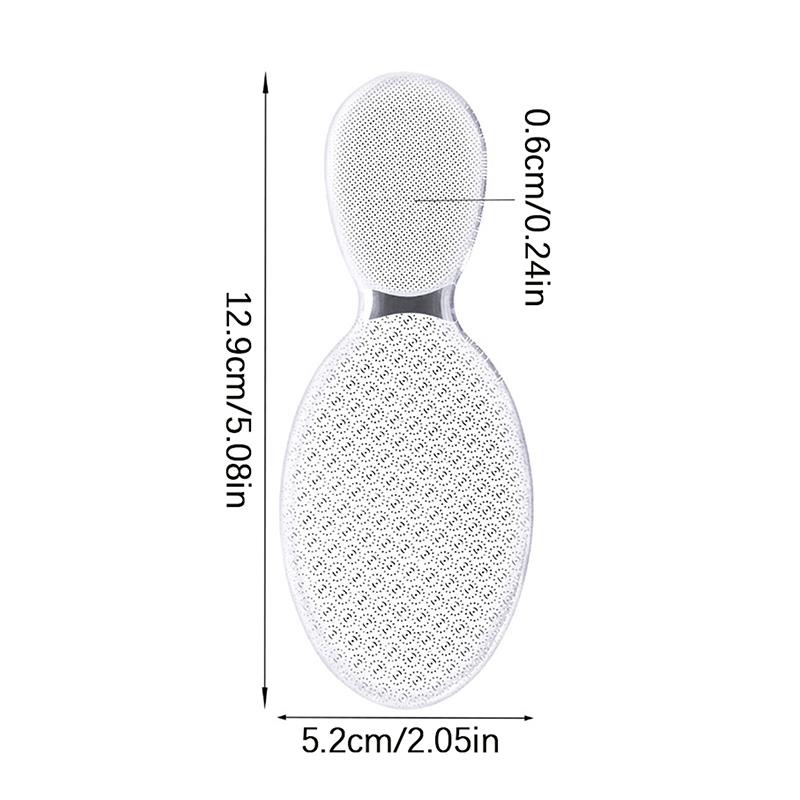 1Pcs Nano Glass Double-sided Foot Rasp Heel File Hard Dead Skin Callus Remover Exfoliating Pedicure Care Foot File Tool