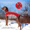 Haustierkleidung, Hunde Baumwollkleidung, Winddicht und Warm im Winter, Hunde Baumwollkleidung, Gefütterte und Verdickte Daunenbaumwollkleidung.