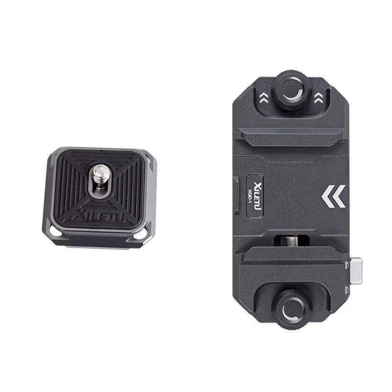 Quick Switch Tripod Slider Installation Adapter Universal SLR Camera Quick Release Plate Clip Camera Clip Suitable for Outdoor