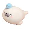 Adorable Seal Plush Toy Soft Cartoon Seal Plushie Stuffed Pillow Marine Animals Kawaii Sleep Hug Pillow Birthday Gift Home Decor