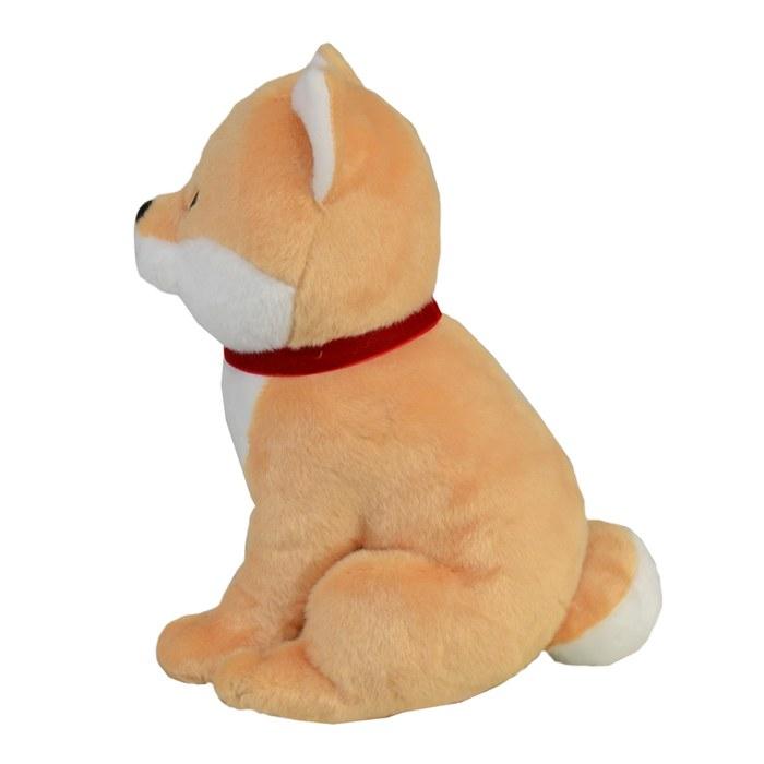 [Friends Hill] Howa Howa Shiba-san Sitting Plush Toy Beige ES-824-206 [Hwahowa Shiba Tasan] Beige, Size: 25cm total length