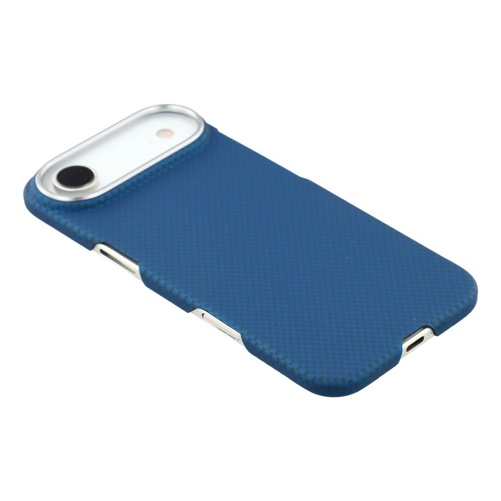 For iPhone Air Case Compatible with MagSafe Carbon Fiber Texture PC Phone Back Cover