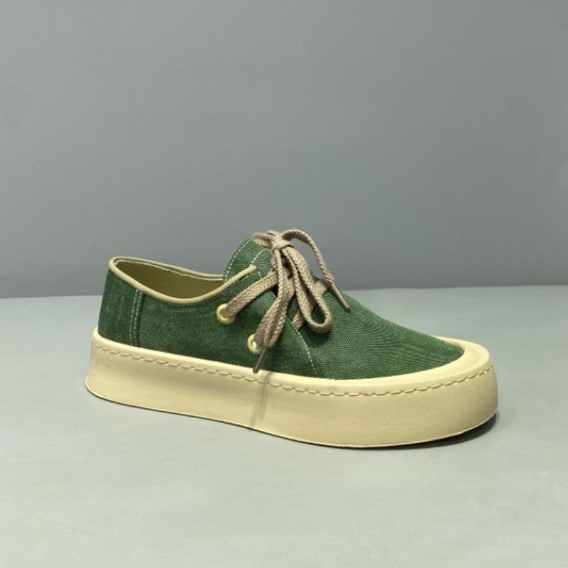 

Мода 2025 Лето Новые Повседневные Кеды на Платформе Мужские Кроссовки с Толстой Подошвой для Увеличения Роста Удобные Легкие Холщовые Кроссовки для Бега на Мягкой Подошве 44 зелёный