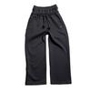 Men Casual Pants Elastic Waist Adjustable Drawstring Long Trousers with Pockets Fake Two Pieces