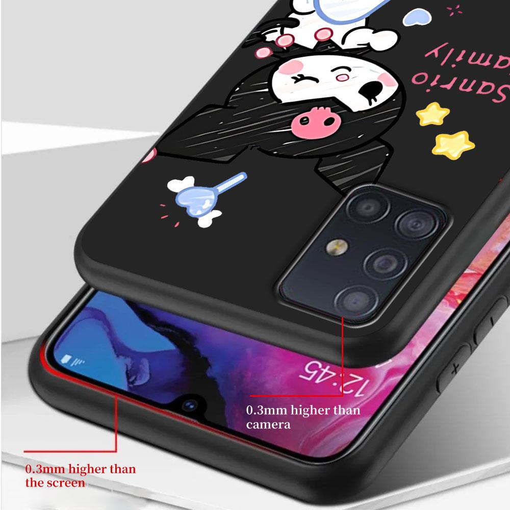 Cinnamoroll Kuromi Case for Samsung Galaxy A51 A53 A54 A31 A52 A12 A13 A21s A22 A32 A11 A22 A33 A41 A52s A73 A14 TPU Phone Cover