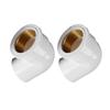 Ba Qian Li PVC Copper Female Thread Water Pipe Elbow