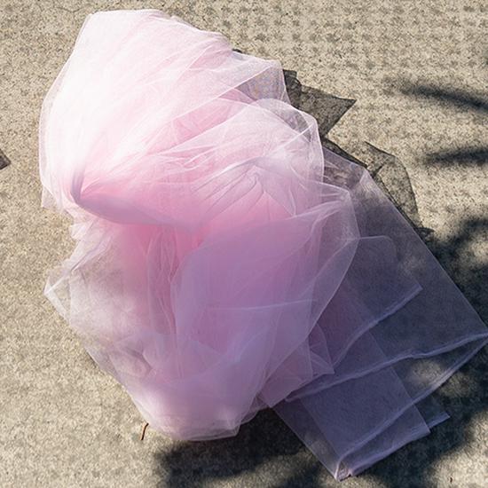 3M Wide White Mesh Mosquito Net Fabric for Windows, Doors, Canopies, and Wedding Dresses.