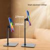 Retractable Magnetic Metal Desktop Stand for Phones/Tablets - Universal, Strong Suction, Multi-functional Mount for Live Streaming