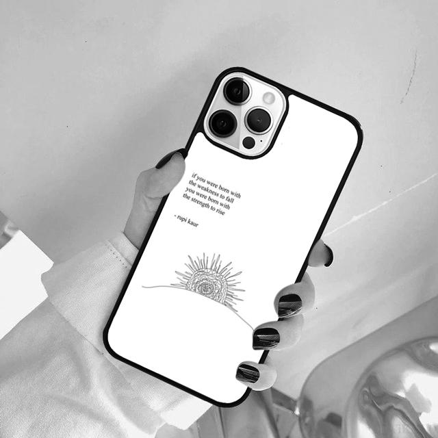Minimal Aesthetics Flowers Phone Case Cover For For iPhone 17 Air 15 Pro MAX 16 Plus 14 12 11 13 Coque
