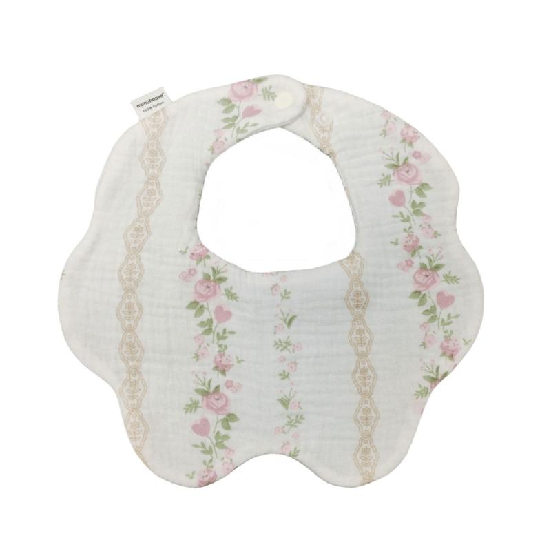 Cotton Bibs Newborn Toddler Drooling Apron Bib Baby Burp Cloth Strong Absorbent Soft Feeding Bibs Baby Product Baby Bib