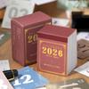 Small 2026 Calendar Daily Tear-Off Portable Agenda 2026 Daily Calendar Mini Planner for Planning Schedule Appointment Home
