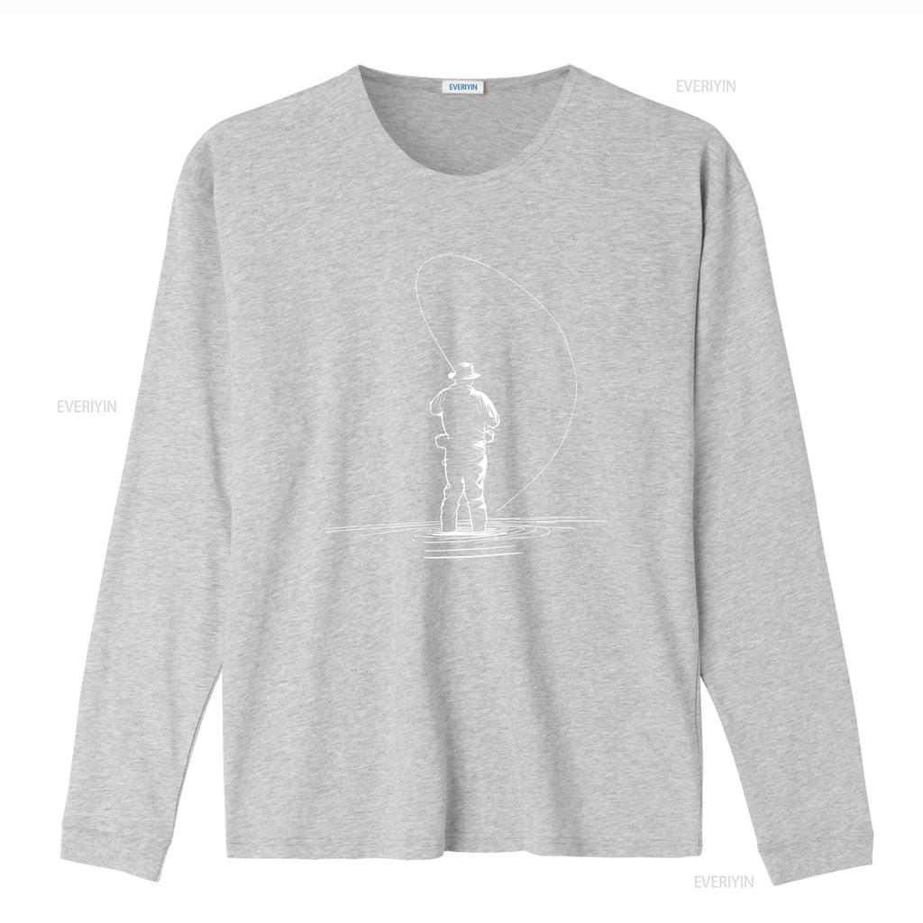 Fly Fishing T Shirt for Fisherman Outdoorsman Outdoors Hunting Sportsman Vintage Washed Unisex Fashion Designer Clothes