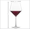 Set of Red Wine Glasses Schott Zwiesel Pure Burgundy, 6 Pieces (112421)