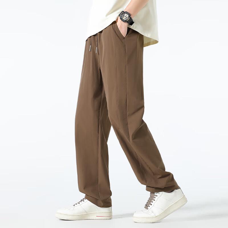 MINISO Men's Summer Breathable Mesh Curved Pants