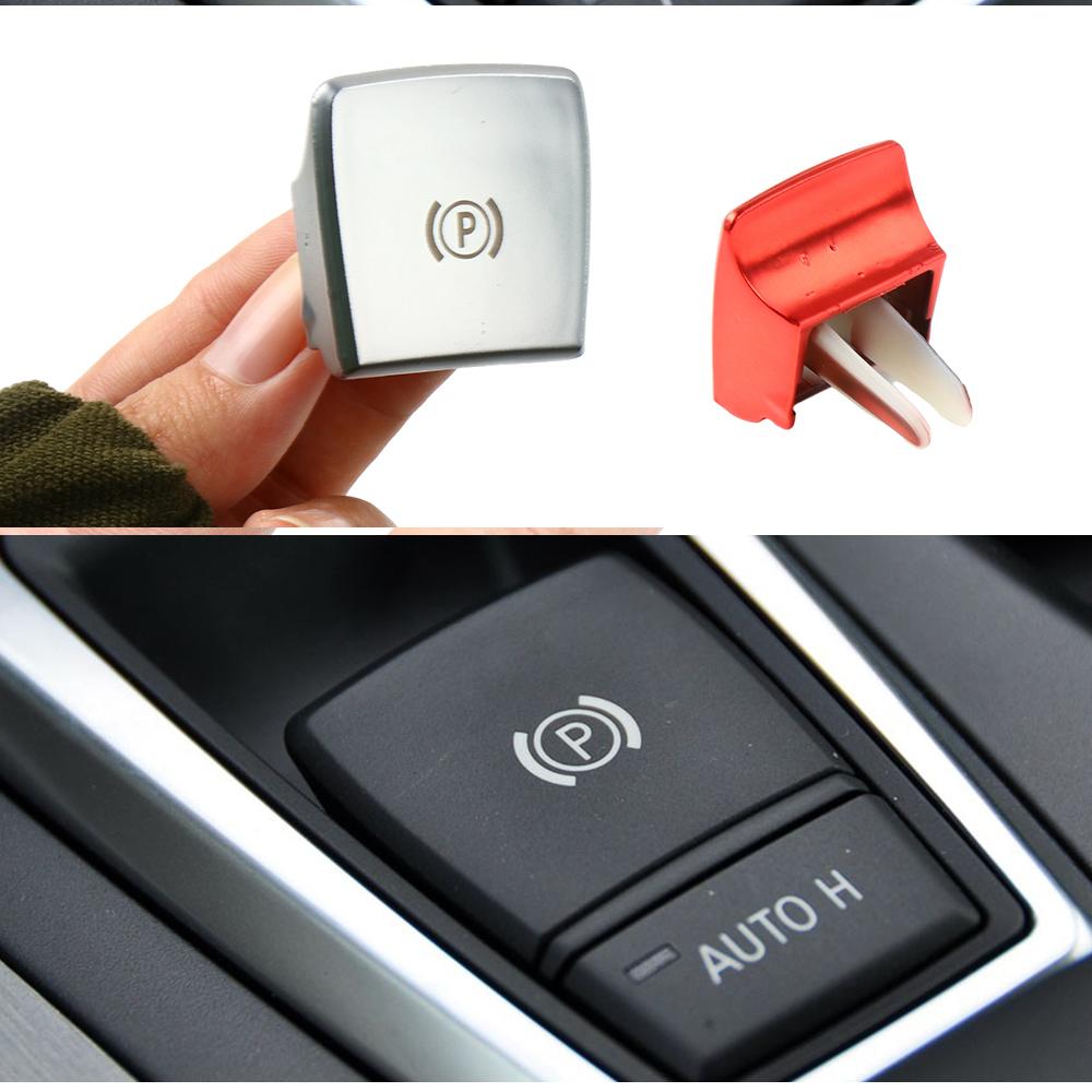 Handbrake Assembly Electronic Handbrake P Button Decorative Cover 61319148508 For BMW X5 E70 2007-2013 X6 E71 2008-2014