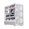 ATX Gaming PC Case with Side Window & 360° Water Cooling Capability