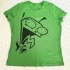 90s Streetwear Green Goth Baby Tees Y2K Tops Harajuku  Letter Print Graphics Kawaii Short Sleeve T-shirts  E-girl Slim Crop Tops