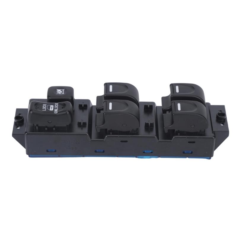 Car Door Glass Button Panel Window Switches for Great Wall Driver Repair, Black ABS Housing, Four Button Layout, Part 3746500-K80-0089 for Daily Car