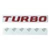 Turbo Emblem Car Sticker 3D Metal Turbo Badge Decals for Mercedes Benz C63 E300L Fender Side Car Styling Refitting Sticker QR7