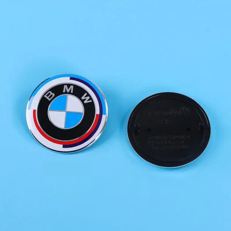 

1Pc ABS 74mm 82mm Car Front Hood Badge Logo Rear Trunk Emblem For BMW M Performance E46 F10 F30 E39 E36 F20 E87 G20 G30 X1 X3 X5 74mm 1PC