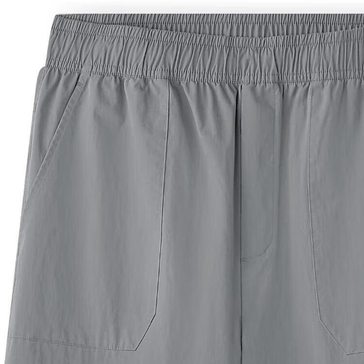 Skechers Sports Lifestyle Series Woven Loose Comfortable Soft Casual Pants Men Bottoms Dark-Teal Gray L225M130-01YP