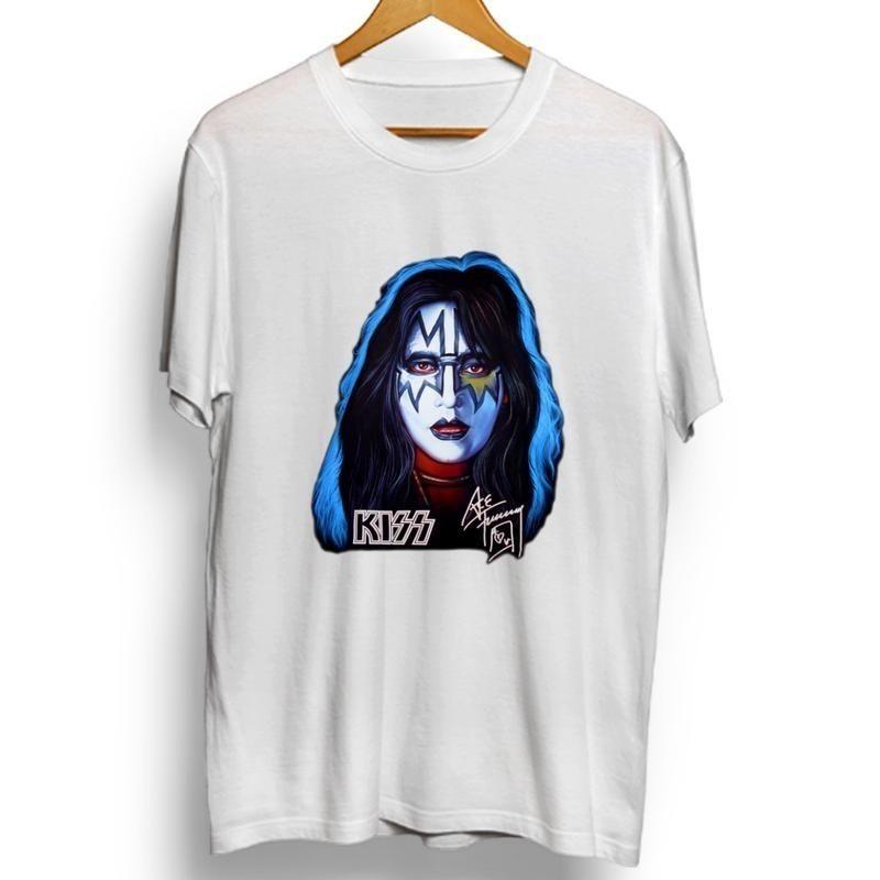 ACE FREHLEY Gift Unisex Short Tee Cotton White Shirt S-5XL HL170 XL