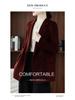 2025 Autumn/Winter Women's Double-Faced Wool Coat - Short, Loose, Petite Slimming Suit