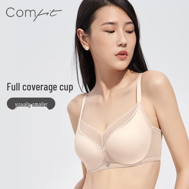 Comfit Women s Lace Mesh Underwired Minimizer Bra 75C
