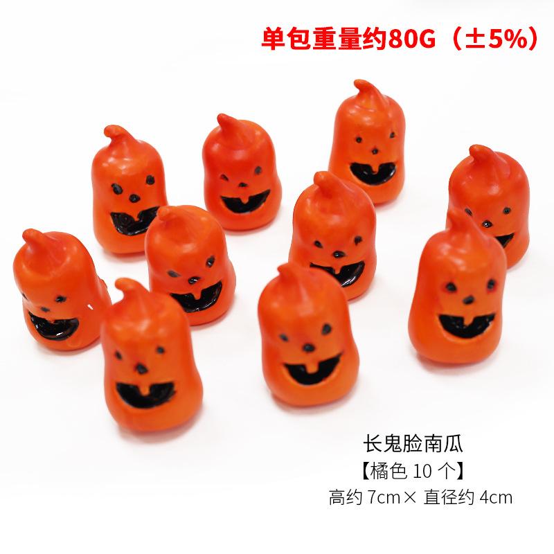 Simulation Pumpkin Model Halloween Decoration Prop DIY Accessories Desktop Ornament