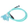 LWL-Patchkabel 12 Adern 10 Gigabit Multimode Cluster Optisches Faser-Patchkabel MPOLC