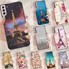 Love Paris Eiffel Tower France Funda Case For Samsung Galaxy S25 Ultra S9 S10 S20 S21 S22 Plus S23 Ultra S24 FE Phone Cover