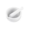 Pilon Mortier - Fackelmann - 45442 - Porcelaine - 12x6,5cm - 2 pièces