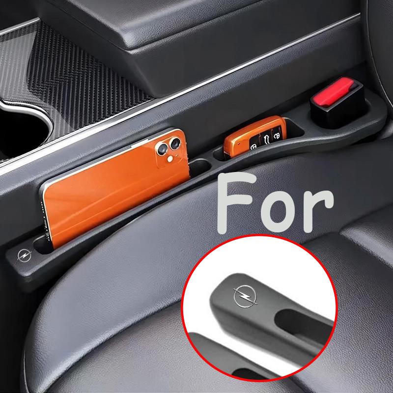 Paski wypełniające szczeliny w foteliku samochodowym Torba organizer do przechowywania w samochodzie pudełko Do Opel Corsa Astra Insignia Vectra Zafira Meriva Mokka Grandland
