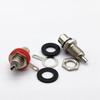 4/10Pcs 3.5Mm Av Plug Nickel Plated Female Socket Lotus Connector Chassis Panel Mount Adapter Audio Terminal Plug
