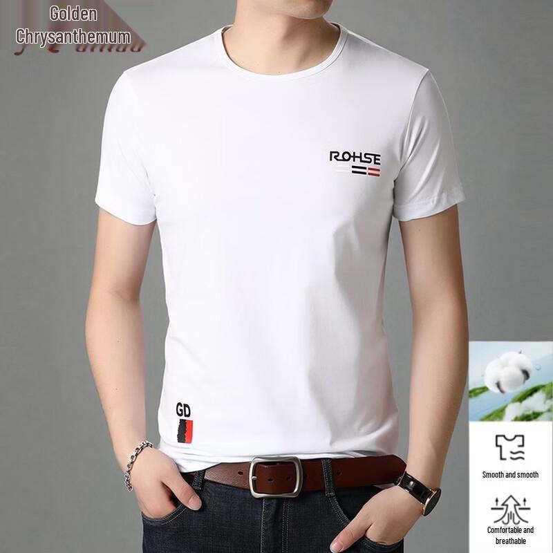 Men s Cotton Blend Cool Touch Short Sleeve T-Shirt 3XL