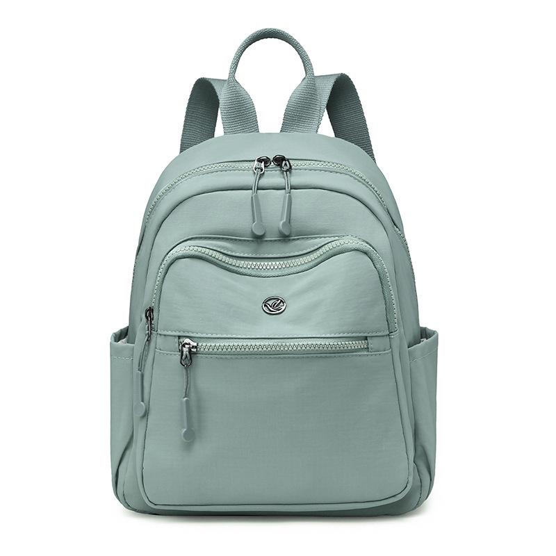 Женский однотонный рюкзак, рюкзак большой вместимости синий