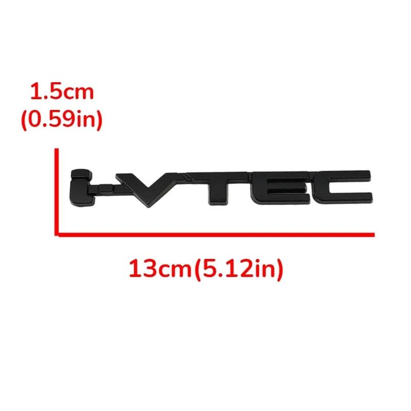Car Sticker VTEC Emblem Decal for Honda  I VTEC Badge Fit Accord Odyssey CRV HRV Exterior Accessories Decoration