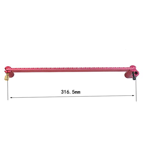 CarAngels Woodworking Compass, Arc Marking Gauge, Aluminum, Carpentry Measuring and Marking Tool