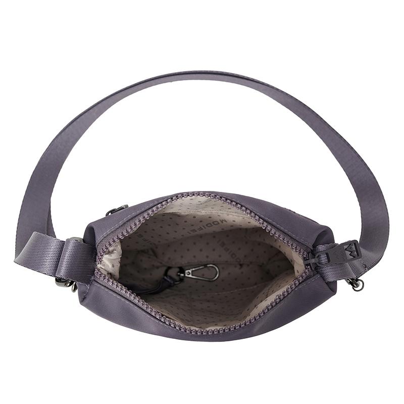 Solid Color Small Square Bag Women's Outdoor Waterproof Nylon Shoulder Crossbody Bag