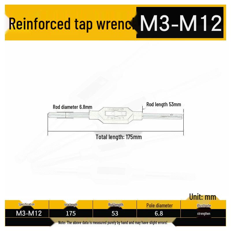 High-Speed Steel Taps & Dies Set: 5, 6, 7, 9-Piece with Tap Wrench and Threading Drill Bits.