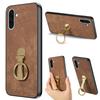 For Samsung Galaxy A56 5G Case CASENEO D22 Folding Kickstand Retro Leather Back Phone Cover