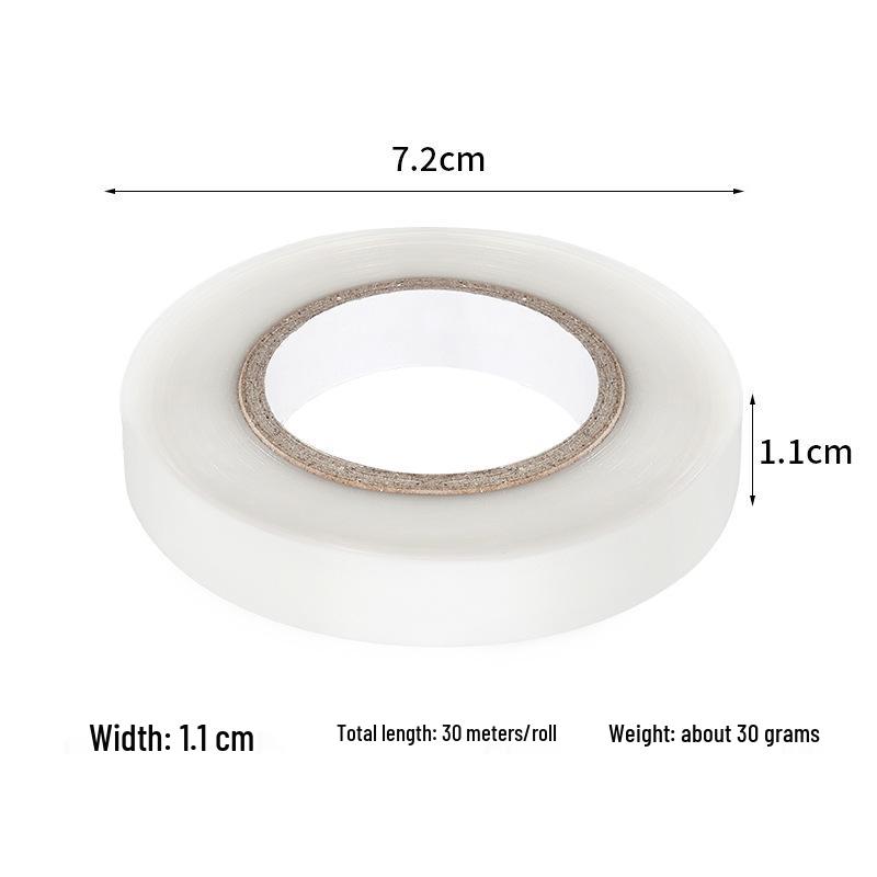 

Садовая лента ПЭ для обвязочной машины – 1,1 см x 30 м Расходный материал для виноградной лозы белый