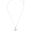 nff [silver925] cross allure necklace-silver