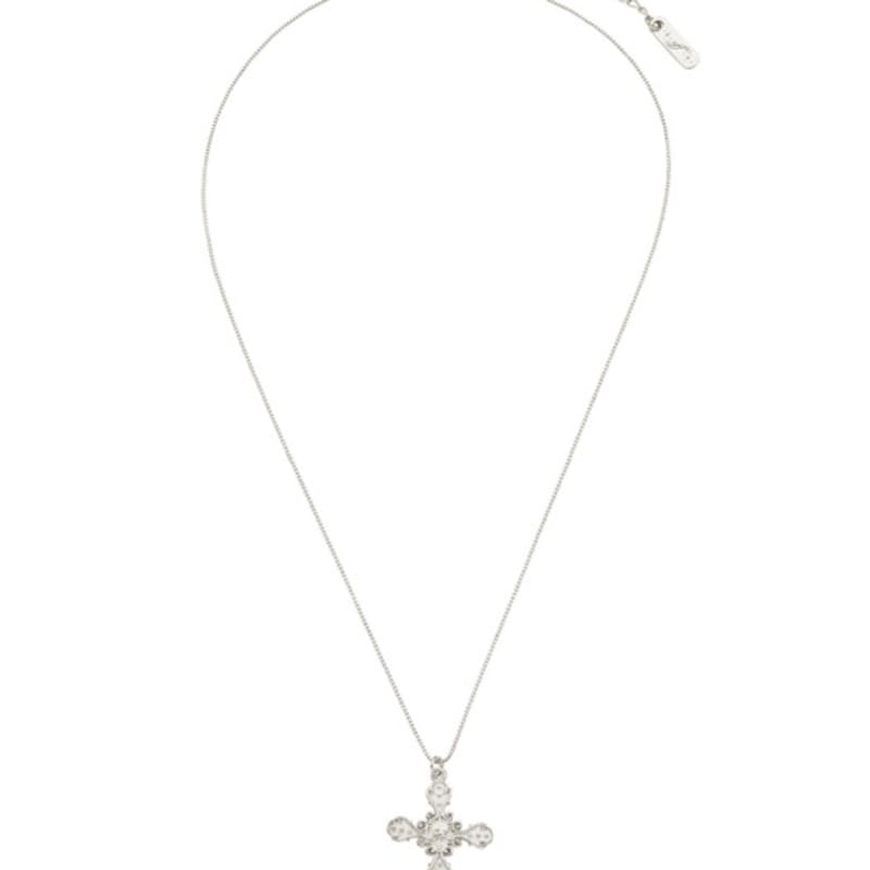 Nff [silver925] Cross Allure Necklace-silver
