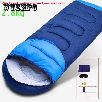2.3/2.8kg Winter Sleeping Bag Pure Cotton Filled Thermal Sleeping Bag Portable Envelope Sleeping Bag