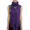 Elegant Lace Trim Scarf: Versatile, Stylish, Age-Defying Accessory for All Seasons